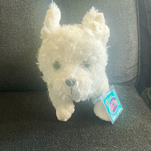 Webkinz maltese puppy white - webkinz,