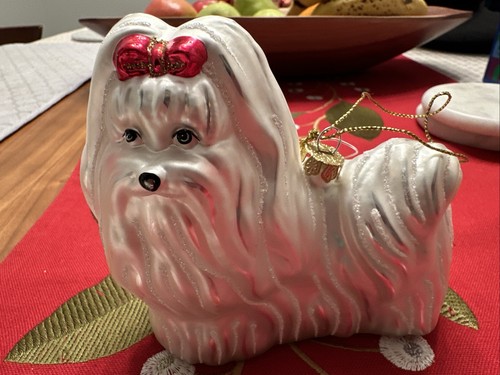 Maltese glass christmas - glass,