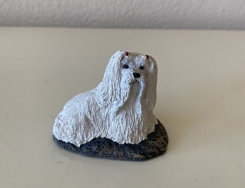Maltese sitting puppy dog - puppy, pet