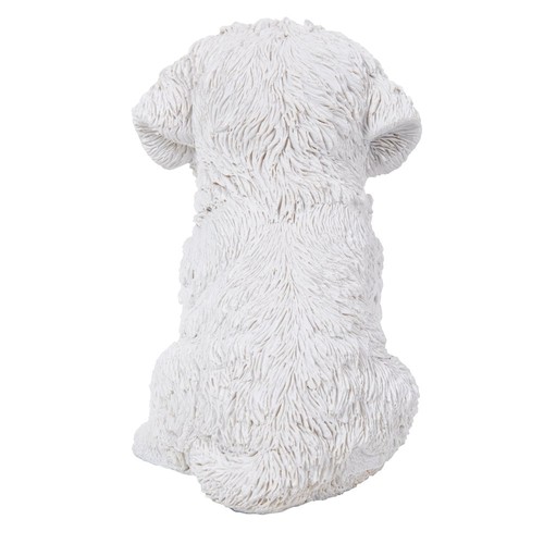 Maltese puppy statue - maltese,