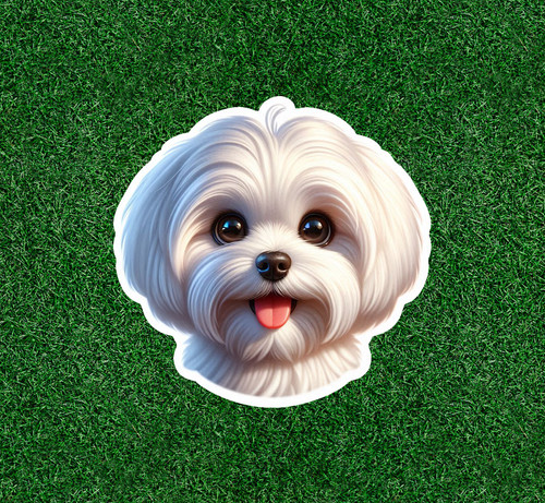 Cute maltese dog waterproof - dog,