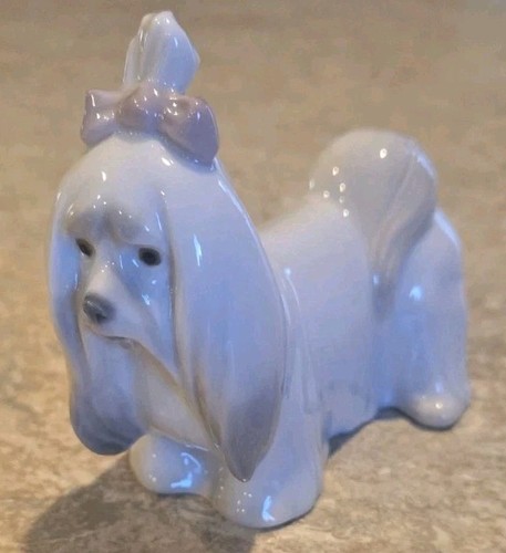 Lladro retired dog - lladro, puppy