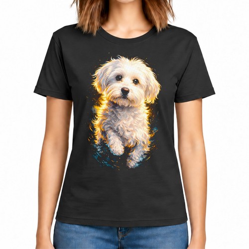 Maltese dog lover - dog, cute
