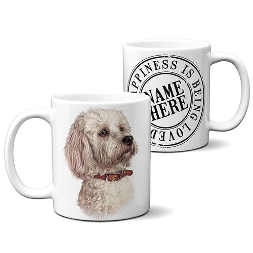 Personalised maltese mug pet - personalised,