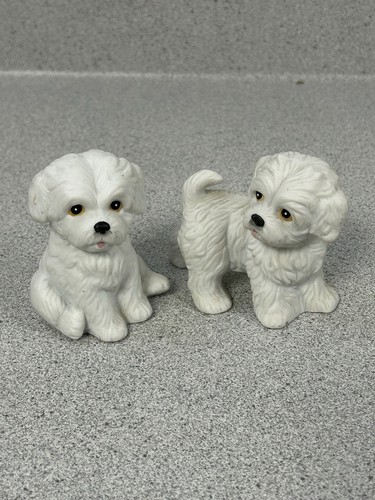 Vintage homco maltese - vintage,