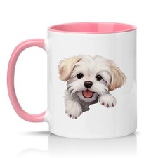 Cute Fluffy White Puppy Unisex