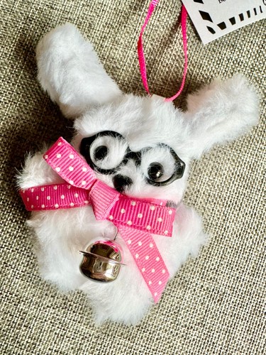 New white maltese puppy - white,