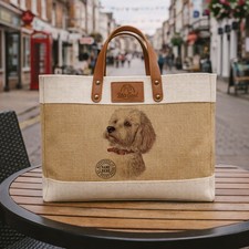 Maltese Tote Bag Large Dog