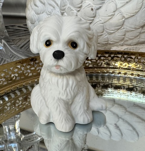 Vintage homco maltese puppy - homco,