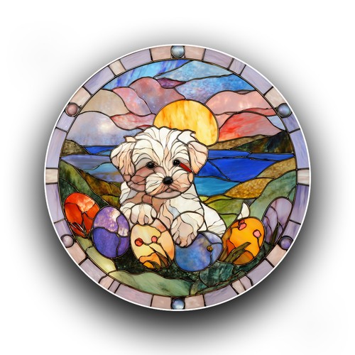 Spring maltese puppy - spring,
