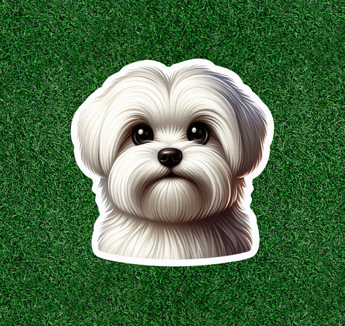 Cute maltese dog waterproof - maltese,