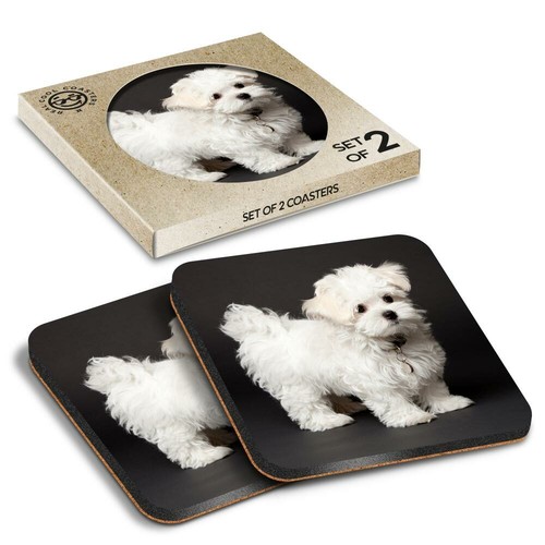 Boxed square coasters - 2,