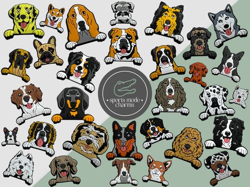 Dog paws charms for shoes - for,