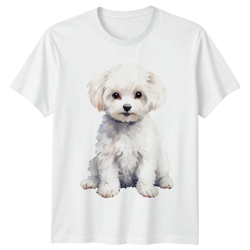 Maltese puppy shirt dog - maltese,